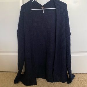 Navy cardigan